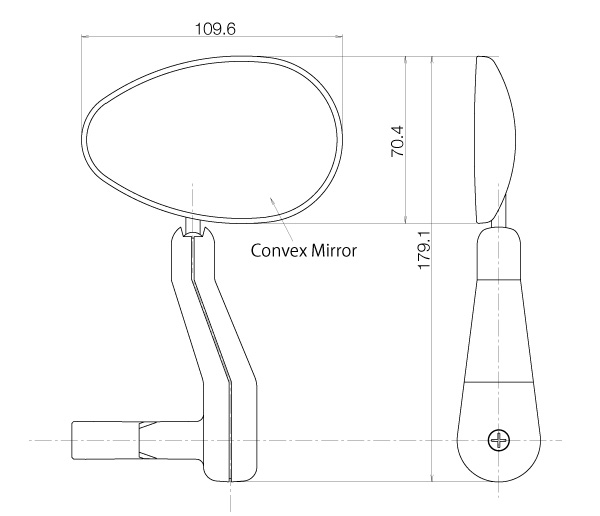 Огледало Cateye BM-500G